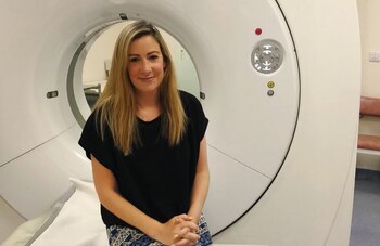 Rachel Bland, presentadora de BBC