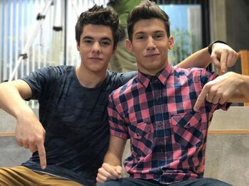 Fausto Bengoechea y Renato Quattordio