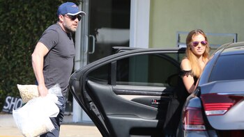 Ben Affleck con Christine Ouzounian