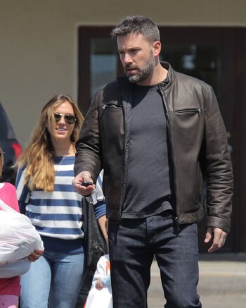 Ben Affleck con Christine Ouzounian,