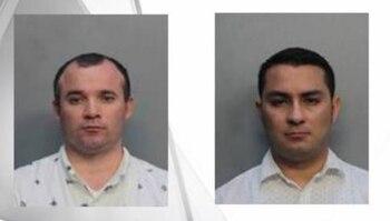 Diego Berrio (izquierda) y Edwin