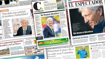 Así reflejaron los medios de Colombia el adiós de Pekerman a la Selección