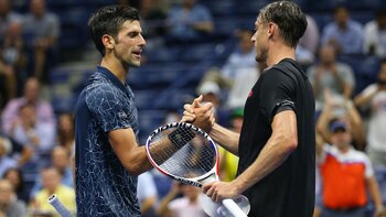 Djokovic le ganó a John Millman,