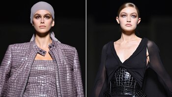 Kaia Gerber y Gigi Hadid,