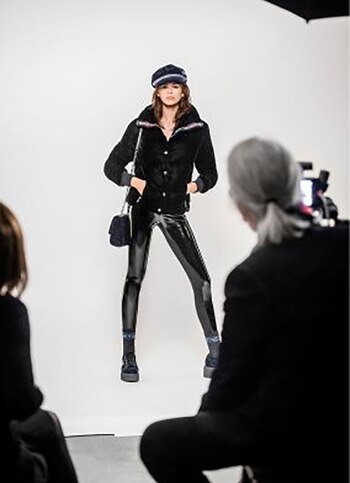 Kaia Gerber en colaboración con