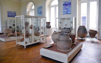 Colección de artefactos de los pueblos amerindios