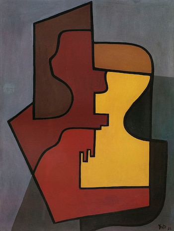 YENTE. Composición, 1937. Óleo sobre