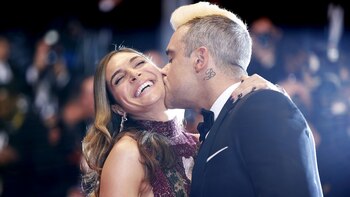 Robbie Williams y Ayda Field