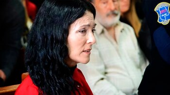 Graciela Linares, durante el juicio