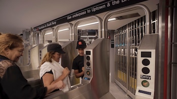 La estación reabrió este fin de semana (AP)