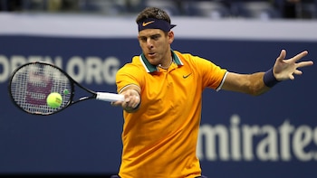 Juan Martín del Potro arrancará este lunes desde el cuarto puesto del ranking de la ATP (AFP)