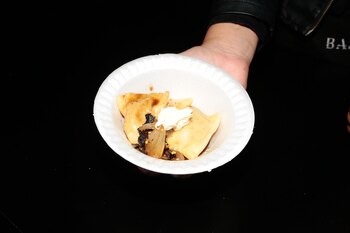 La opción de pastas de