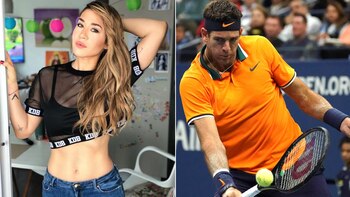 Jimena Barón y Juan Martín del Potro