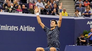 “Nole” no tendrá que defender ningún punto en los próximos torneos, por lo que no restará sean cuáles sean sus resultados (Reuters)