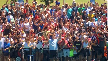 Del Potro junto a los