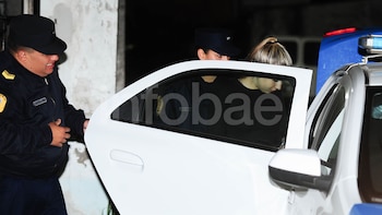 Nahir Galarza ingresa al patrullero