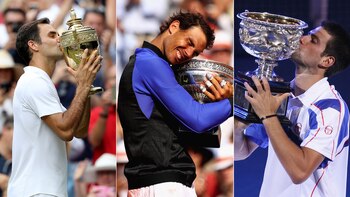 Roger Federer, Rafael Nadal y