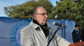 El intendente de Marull, Daniel Constantino