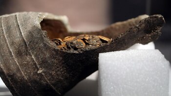 Las monedas datan del siglo