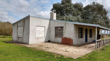 La vivienda asaltada