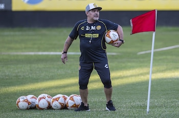 Maradona en Sinaloa (Foto: AFP