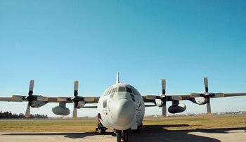 El avión Hércules restaurado