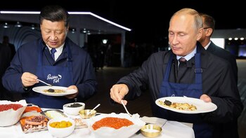 Xi Jinping y Vladimir Putin