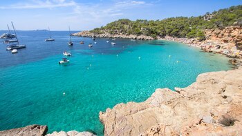 En Cala Salada de Ibiza