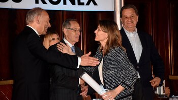 Luis Ovsejevich e Isela Costantini