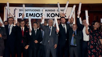 Los premiados por la Fundación