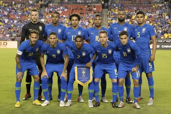 La selección de Brasil anunció