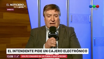Daniel Sagardía, jefe comunal, entrevistado