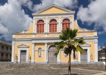 La iglesia colonial de Pointe