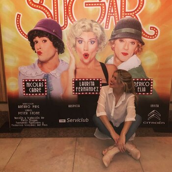 Por esta foto que Laurita