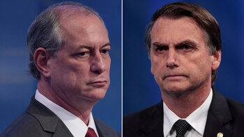 Ciro Gomes y Jair Bolsonaro