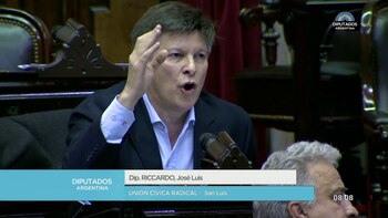 El diputado José Luis Riccardo