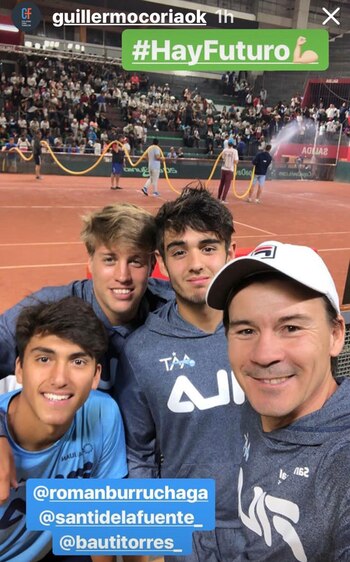 La foto que subió Guillermo