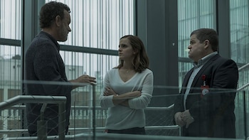 Con Tom Hanks en “El