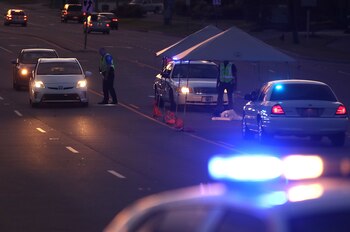 La evacuación en Wrightsville Beach,