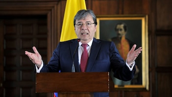 El canciller colombiano Carlos Holmes