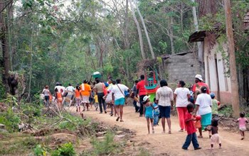 Las familias de la comunidad
