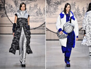 Los abrigos de plumas se