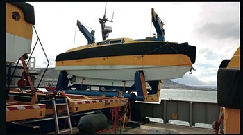 El buque de bandera noruega