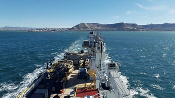 Durante la navegación trabajarán más