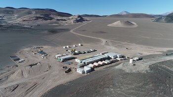 Vista aérea de la planta