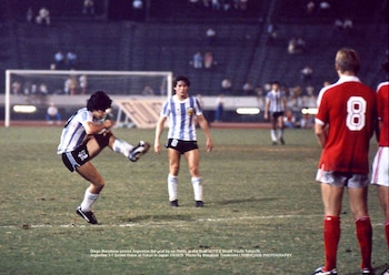 La ejecución de Diego Maradona