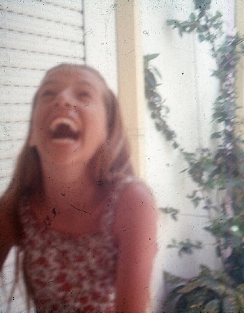 Emilce Moler en su adolescencia