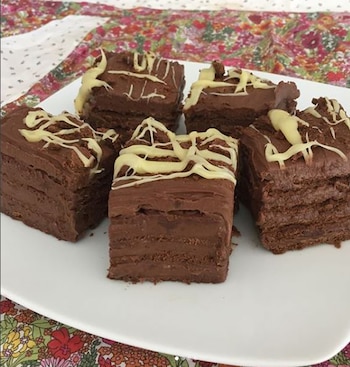 La chocotorta de Valu Ramallo