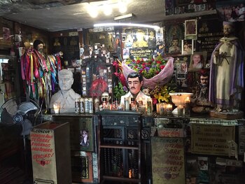 La capilla de Jesús Malverde,