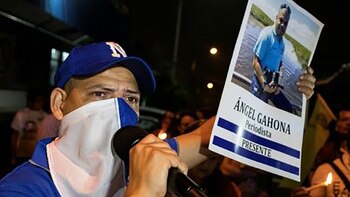 Varios manifestantes denunciaron los atropellos